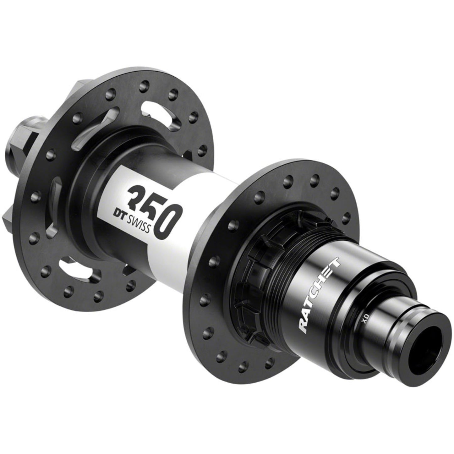 DT Swiss 350 Rear Hub - 12 x 150mm, 6-Bolt, XD, Black, 32H [MPN: H350LDDRR32SA2430S]_1338755
