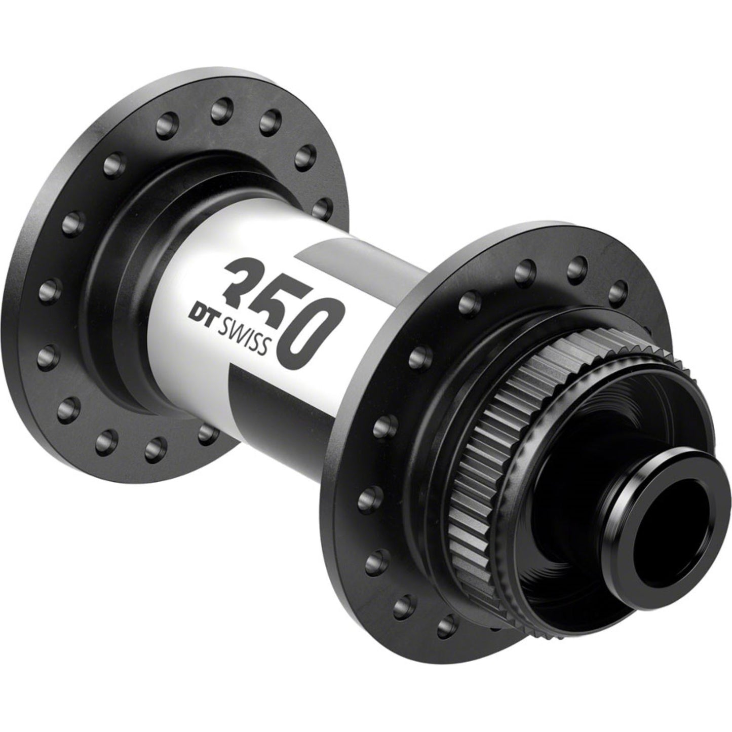 DT Swiss 350 Front Hub - 12 x 100mm, Center-Lock, Black, 24H [MPN: H350ACDXR24SA6769S]_1338756
