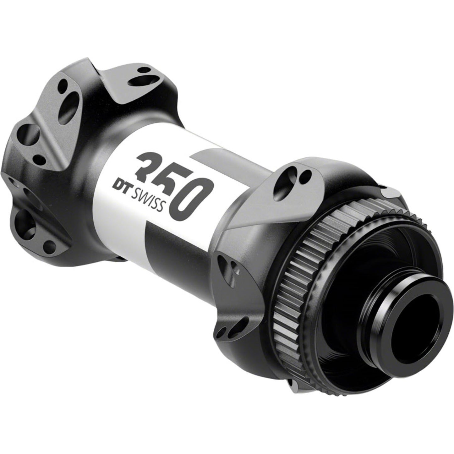 DT Swiss 350 Front Hub - 12 x 100mm, Center-Lock, Black, 24H [MPN: H35PACDXR24SA3487S]_1338759