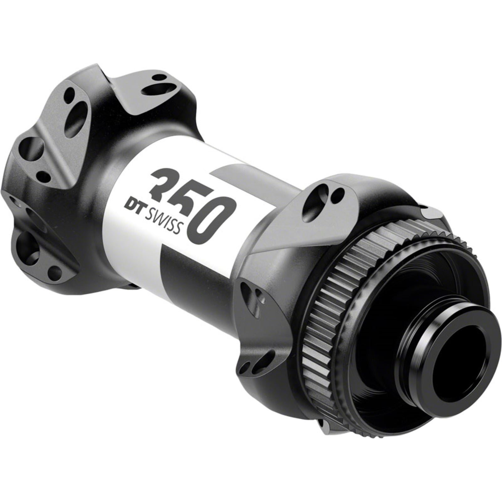 DT Swiss 350 Front Hub - 12 x 100mm, Center-Lock, Black, 24H [MPN: H35PACDXR24SA3487S]_1338759