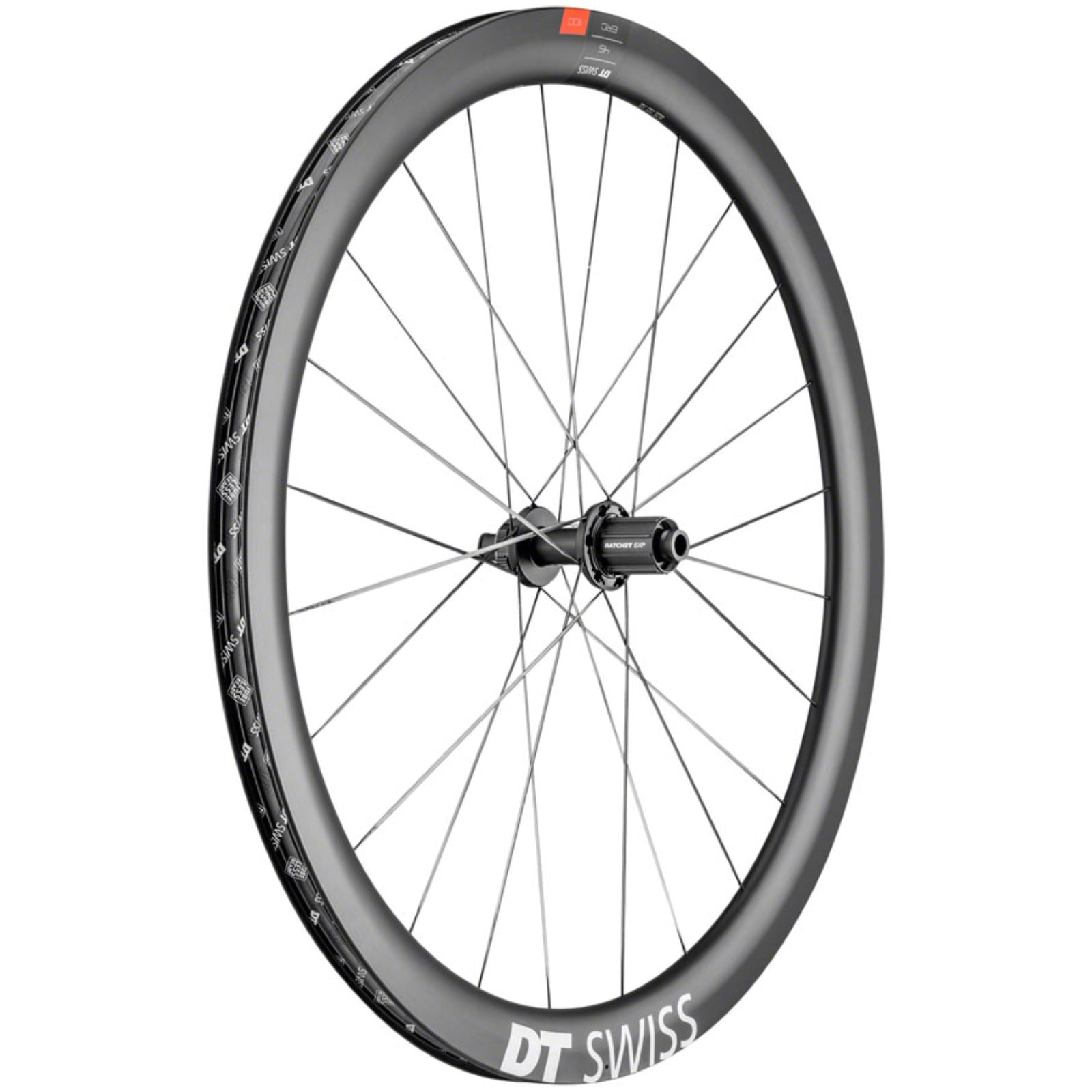 DT Swiss ERC 1100 DiCut 45 Rear Wheel - 700c, 12 x 142mm, Black [MPN: WERC110NIDJCA18207]_1338791