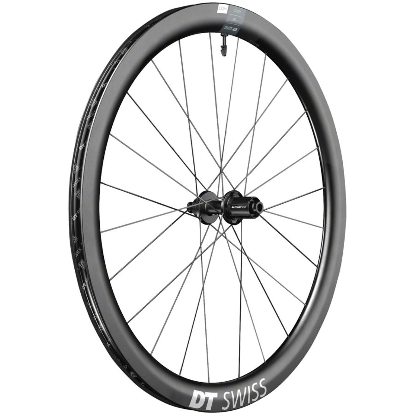 DT Swiss ERC 1400 DiCut 45 Rear Wheel - 700c, 12 x 142mm, Black [MPN: WERC140NIDICA18230]_1338770