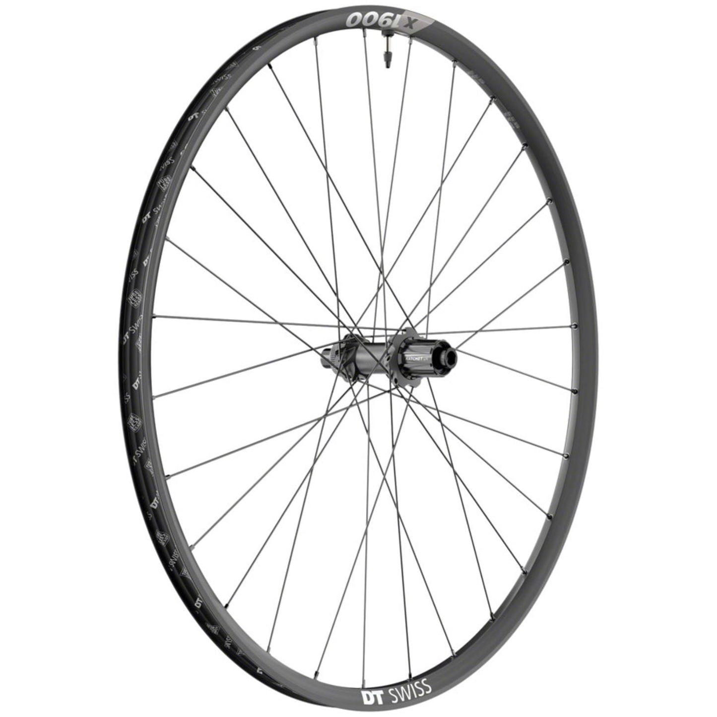 DT Swiss X 1900 Spline 25 Rear Wheel - 29", 12 x 142mm, Black [MPN: W0X1900NEDLSA18971]_1338780