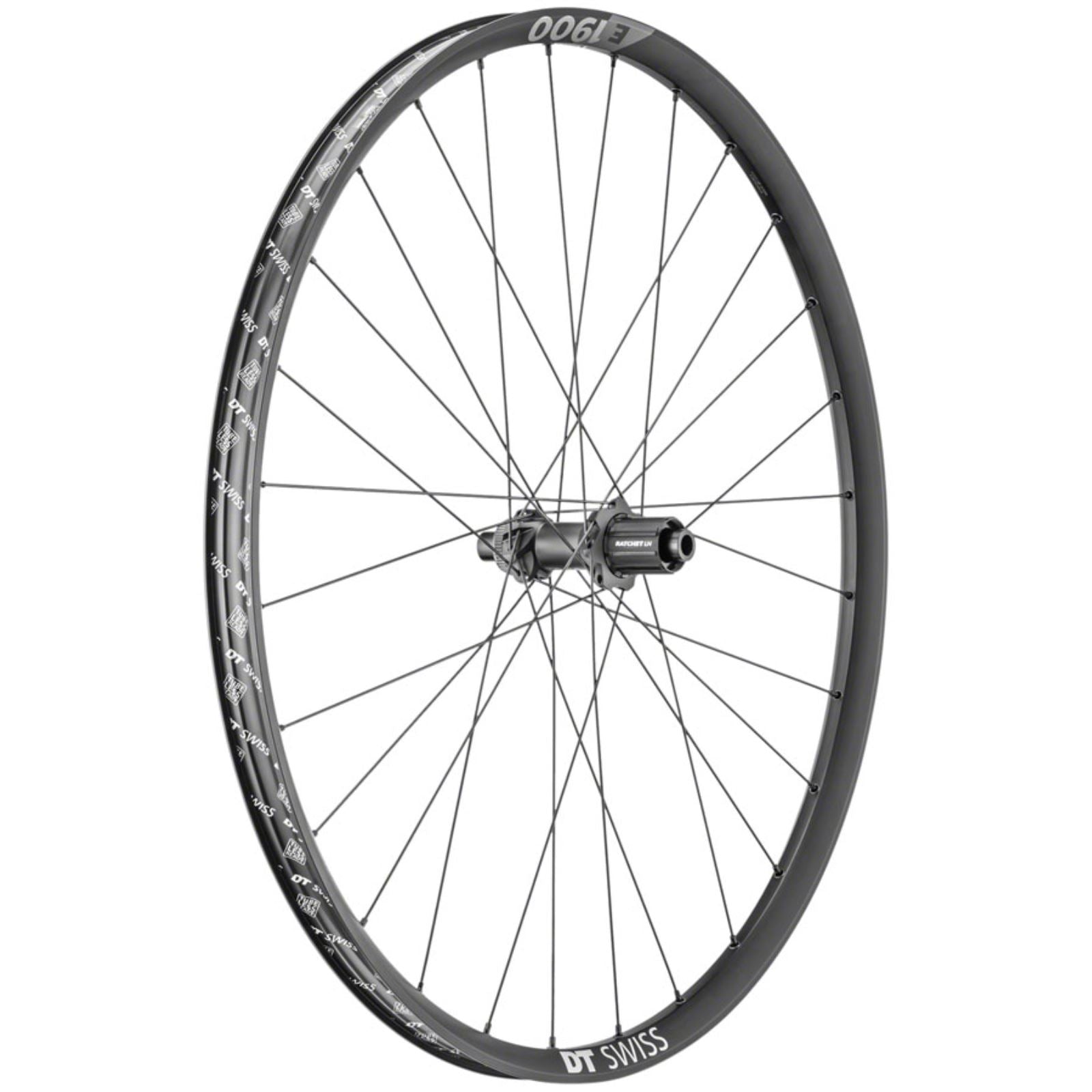 DT Swiss E 1900 Spline 30 Rear Wheel - 29", 12 x 142mm, Black [MPN: W0E1900NEDLSA18867]_1338839