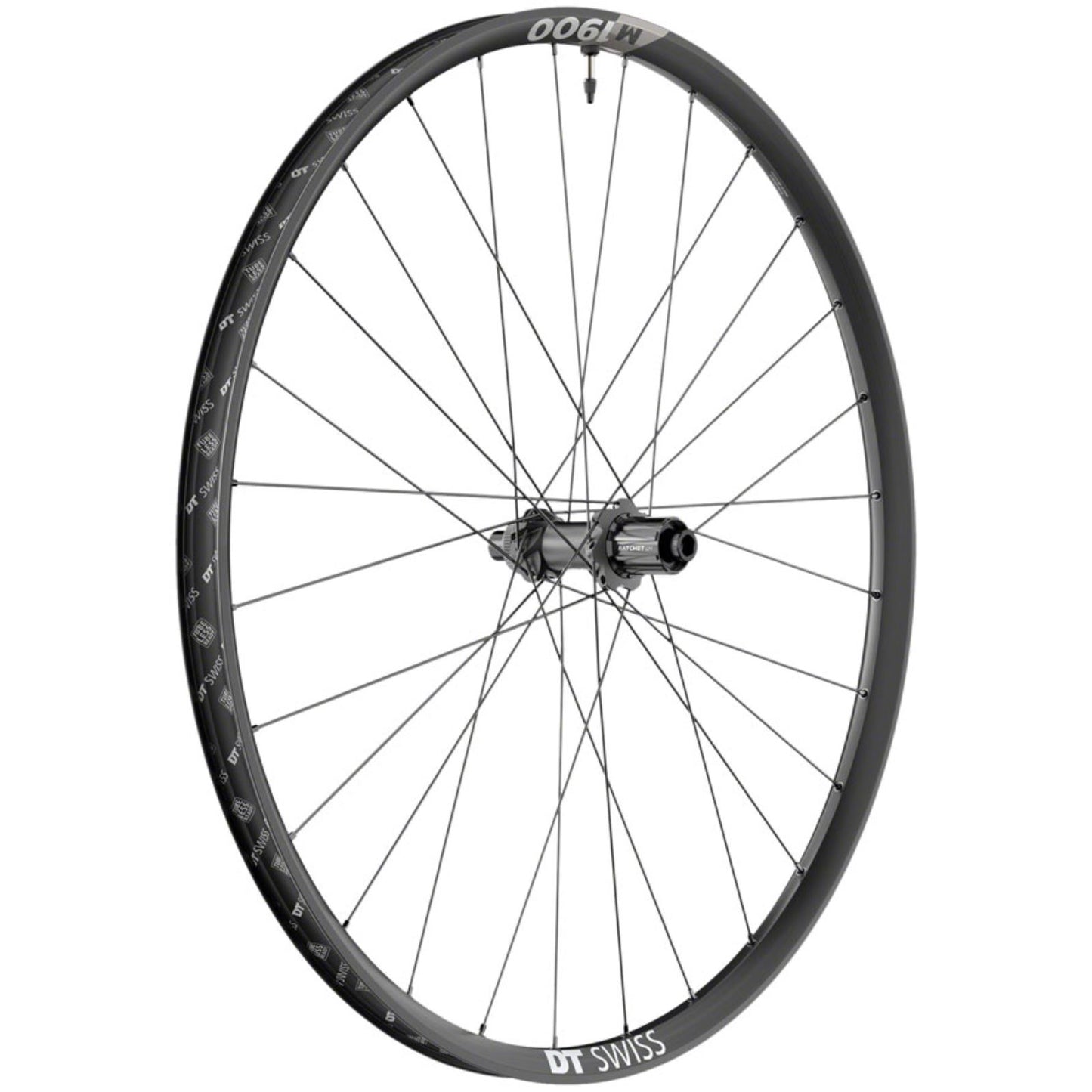 DT Swiss M 1900 Spline 30 Rear Wheel - 29", HG 11 MTN, Black [MPN: W0M1900TEDLSA18982]_1338844