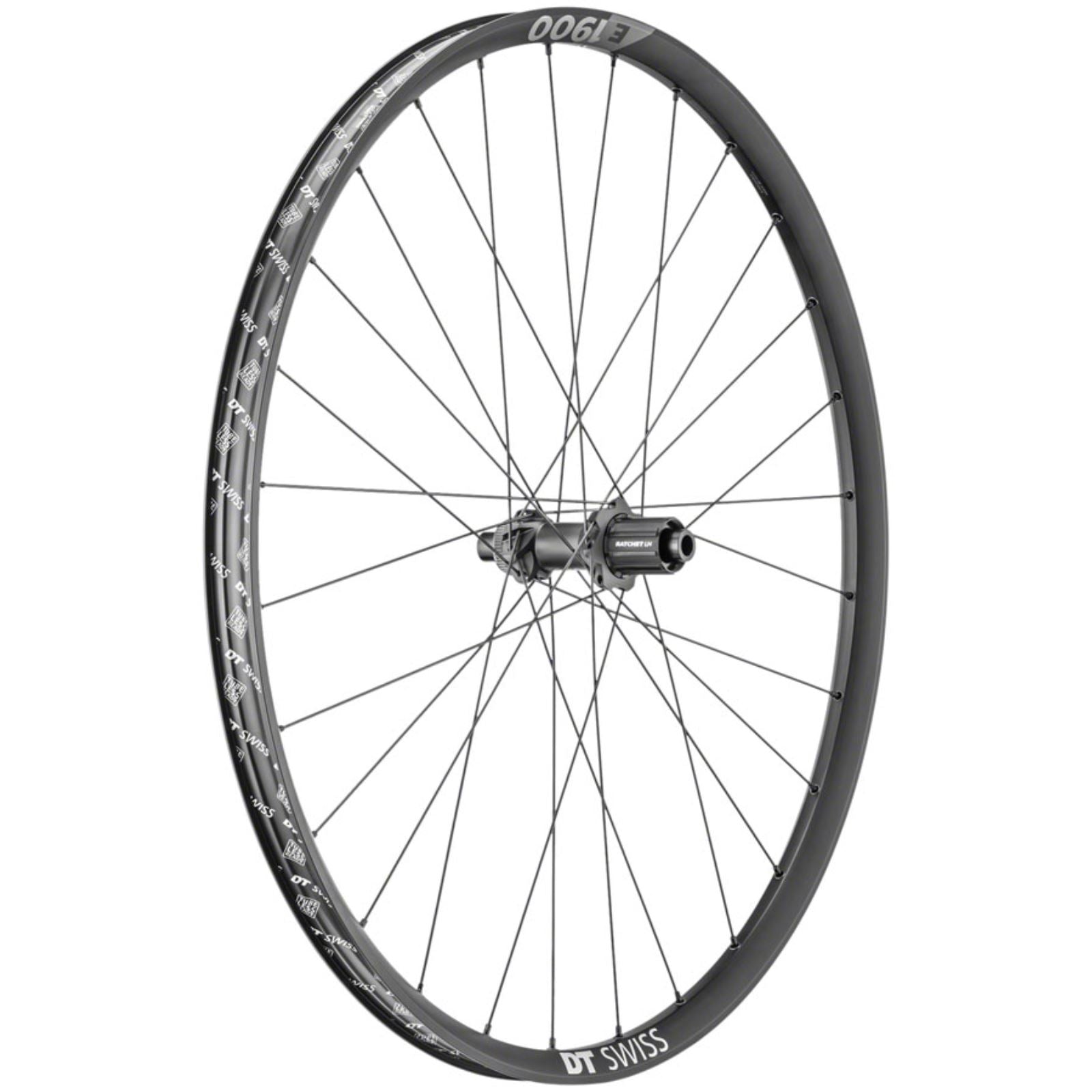 DT Swiss E 1900 Spline 30 Rear Wheel - 29", Center-Lock - Black [MPN: W0E1900TEDLSA18817]_1338845