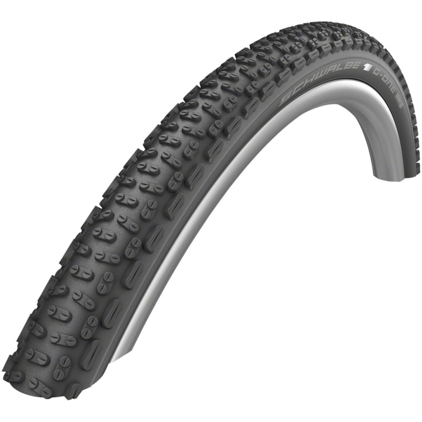 Schwalbe G-One Ultrabite Tire - 700 x 38, Tubeless, Folding, Black 11654035.02_1338977
