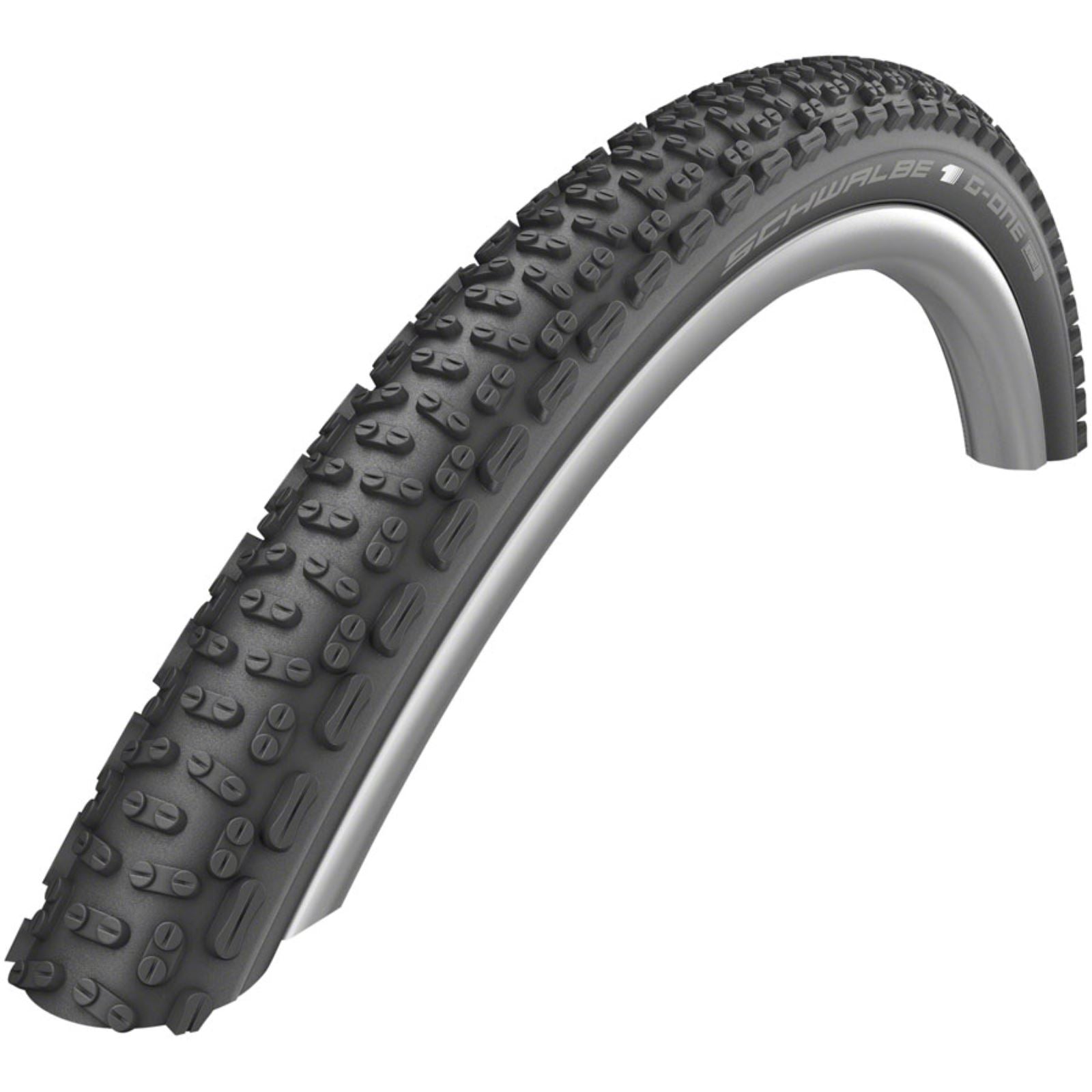 Schwalbe G-One Ultrabite Tire - 700 x 38, Tubeless, Folding, Black 11654035.02_1338977