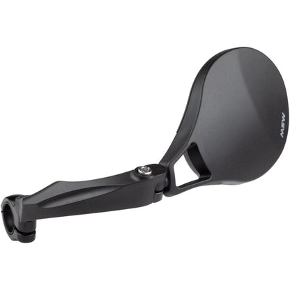 MSW Handlebar Mirror - Flat Bar - Left Side - HD Glass Lens [MPN: 17-000254]_1340708