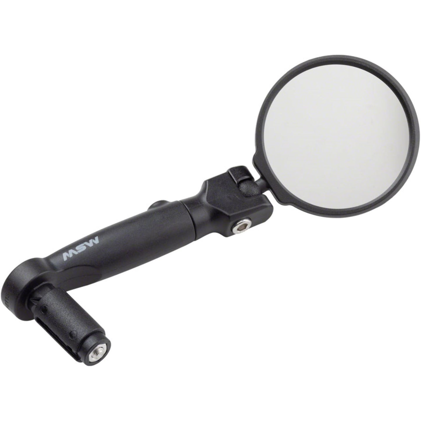 MSW Handlebar Mirror - Flat and Drop Bar - HD Glass Lens [MPN: 17-000253]_1340709
