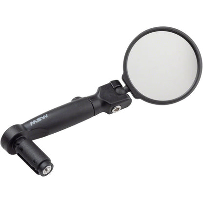 MSW Handlebar Mirror - Flat and Drop Bar - HD Glass Lens [MPN: 17-000253]_1340709