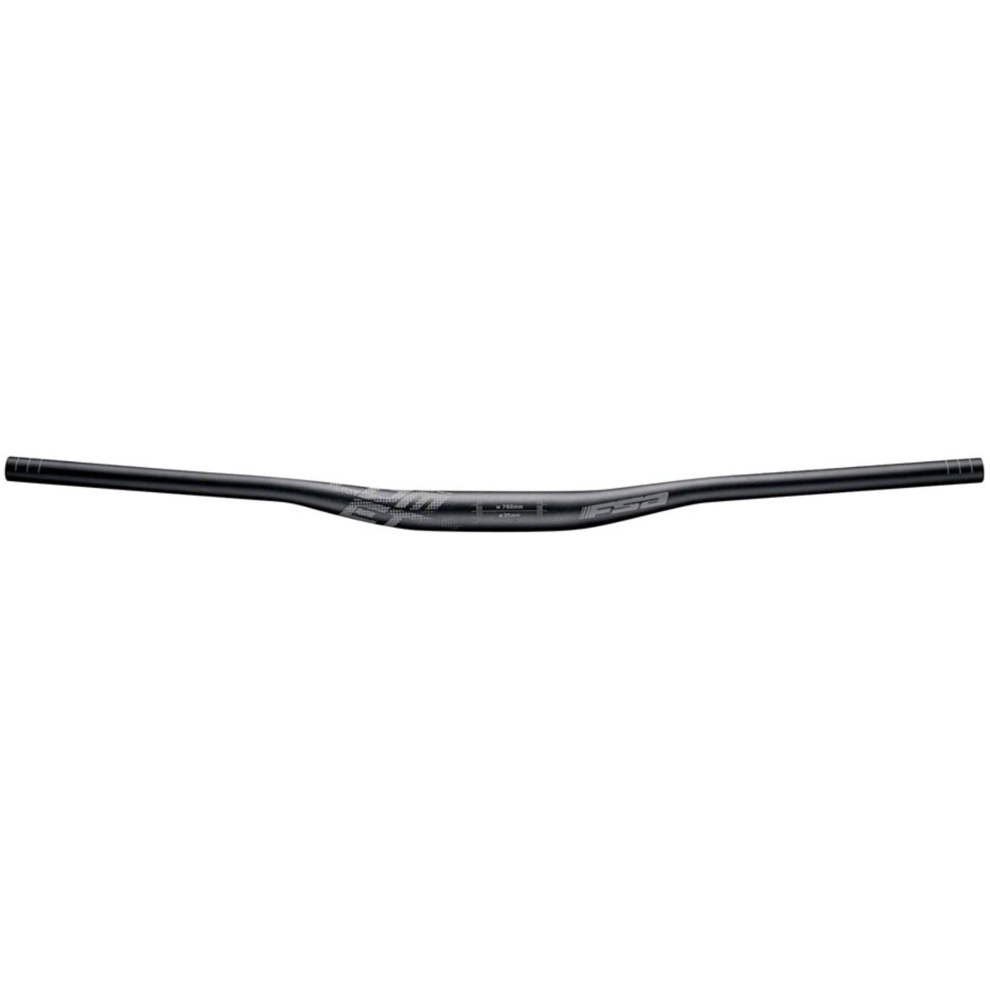 Full Speed Ahead Comet Riser Handlebar - Aluminum, 35.0mm, 15mm Rise, 760mm, Black [MPN: 180-00480AA050]_1340975