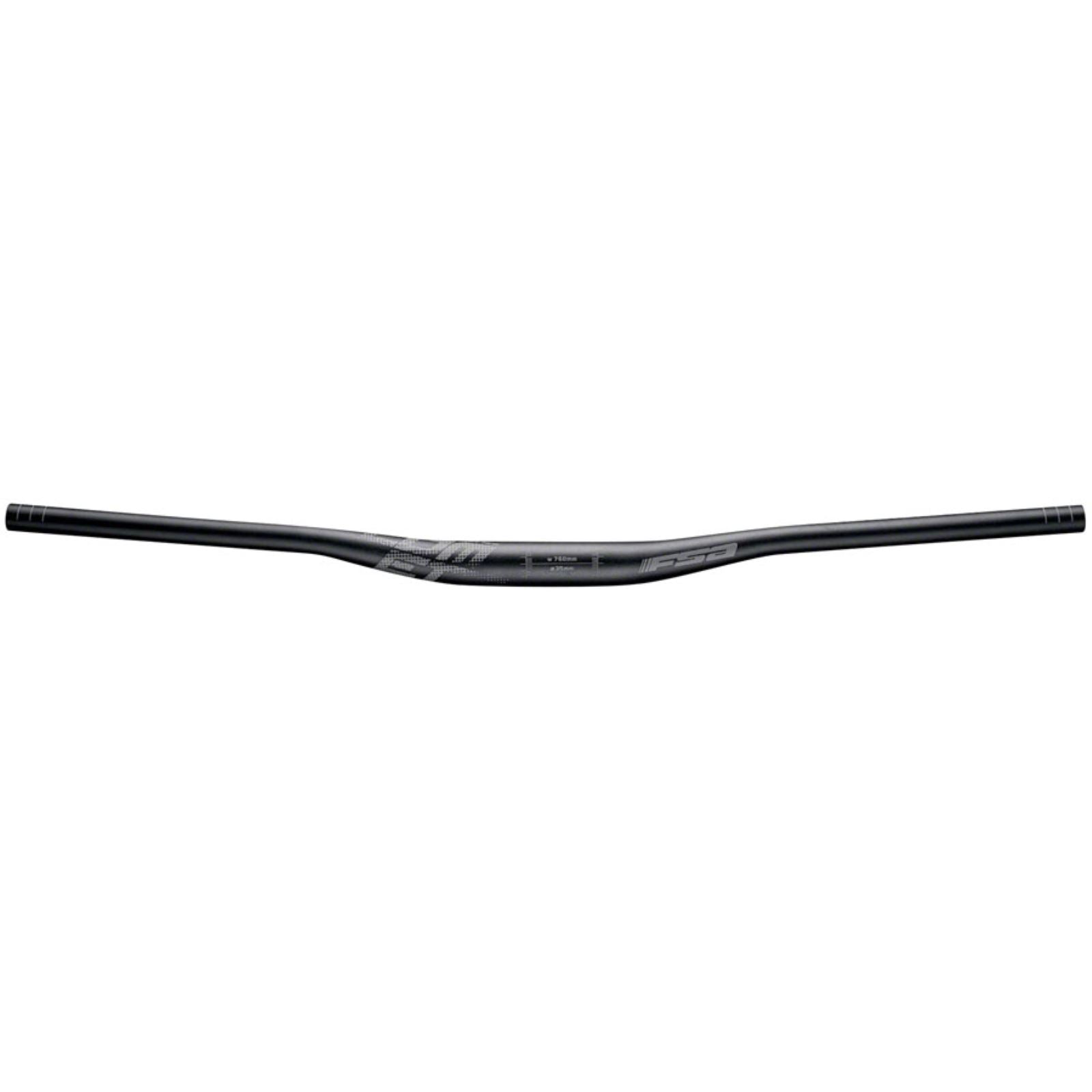 Full Speed Ahead Comet Riser Handlebar - Aluminum, 35.0mm, 15mm Rise, 760mm, Black [MPN: 180-00480AA050]_1340975