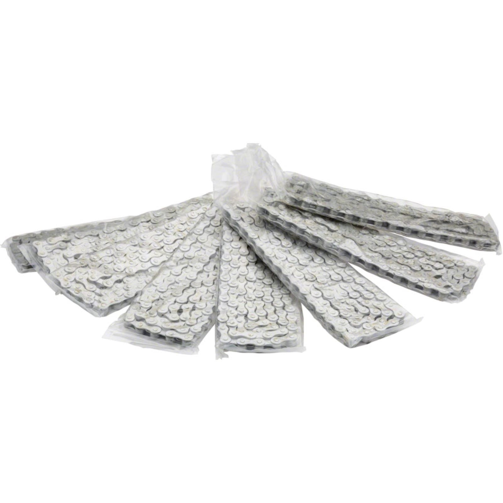 Shimano Chain - Single Speed 1/2" x 1/8" - Silver - Box of 20 [MPN: ECNNX10C114S]_1341050