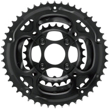 Samox 317SSS Chainring Set - 48/38/28t, 104/64 BCD, Steel Rings, Black [MPN: 317SSS]_1341278