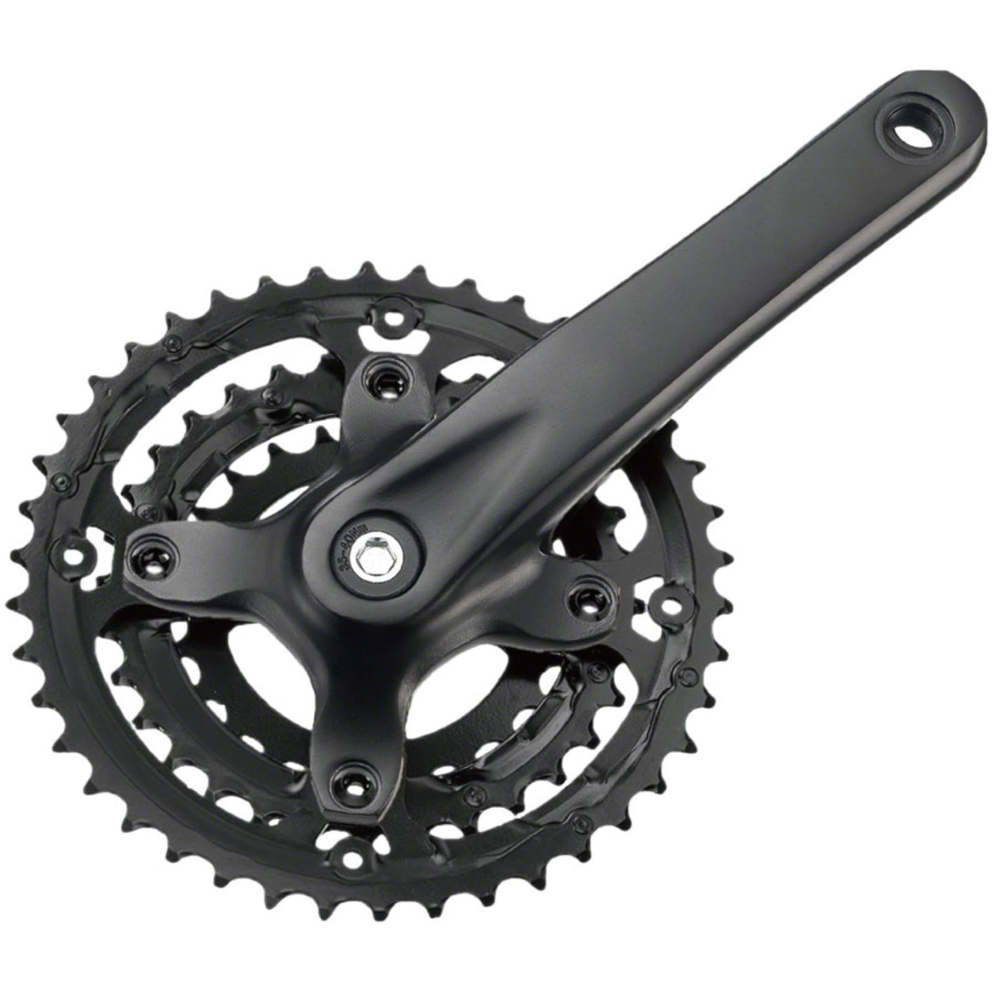 Samox AF29 Crankset - 175mm, 9-Speed, 48/36/26t, 104/Riveted BCD Black [MPN: AF29-338ASS-175]_1341289
