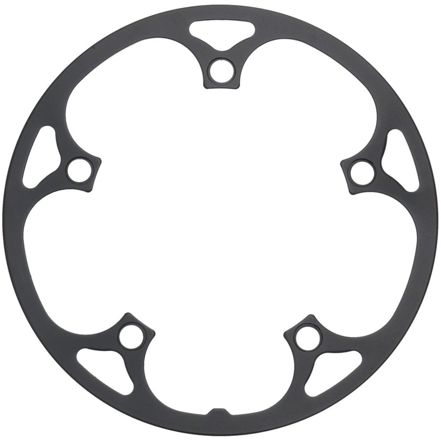 Samox BG13 Chainring Guard/Guide - For 42-46t, 130 BCD, Aluminum, Black [MPN: BG13]_1341395