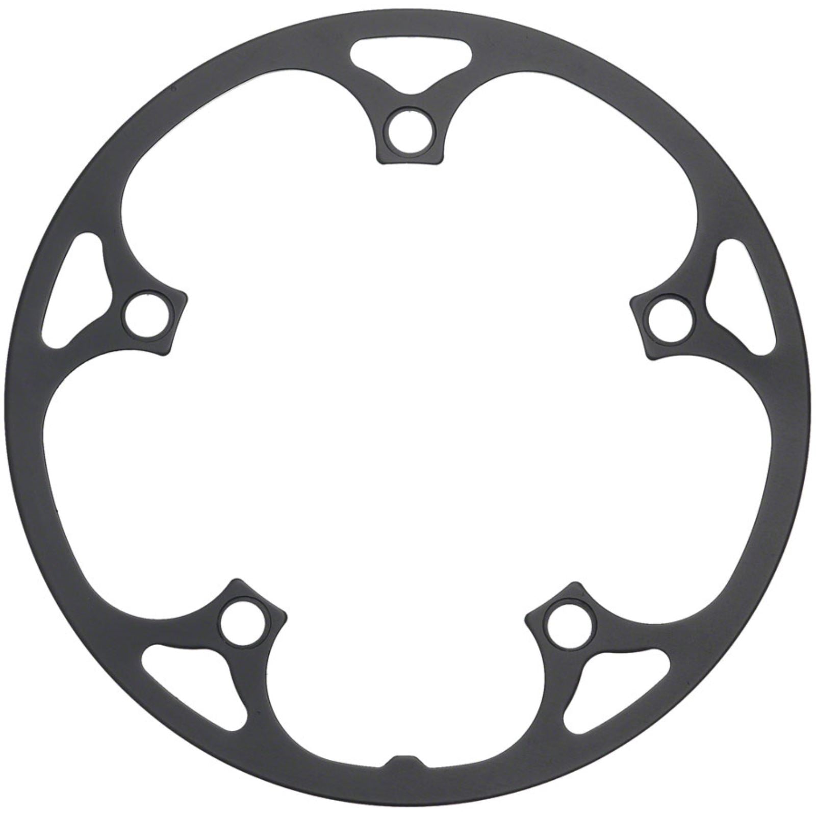 Samox BG13 Chainring Guard/Guide - For 42-46t, 130 BCD, Aluminum, Black [MPN: BG13]_1341395