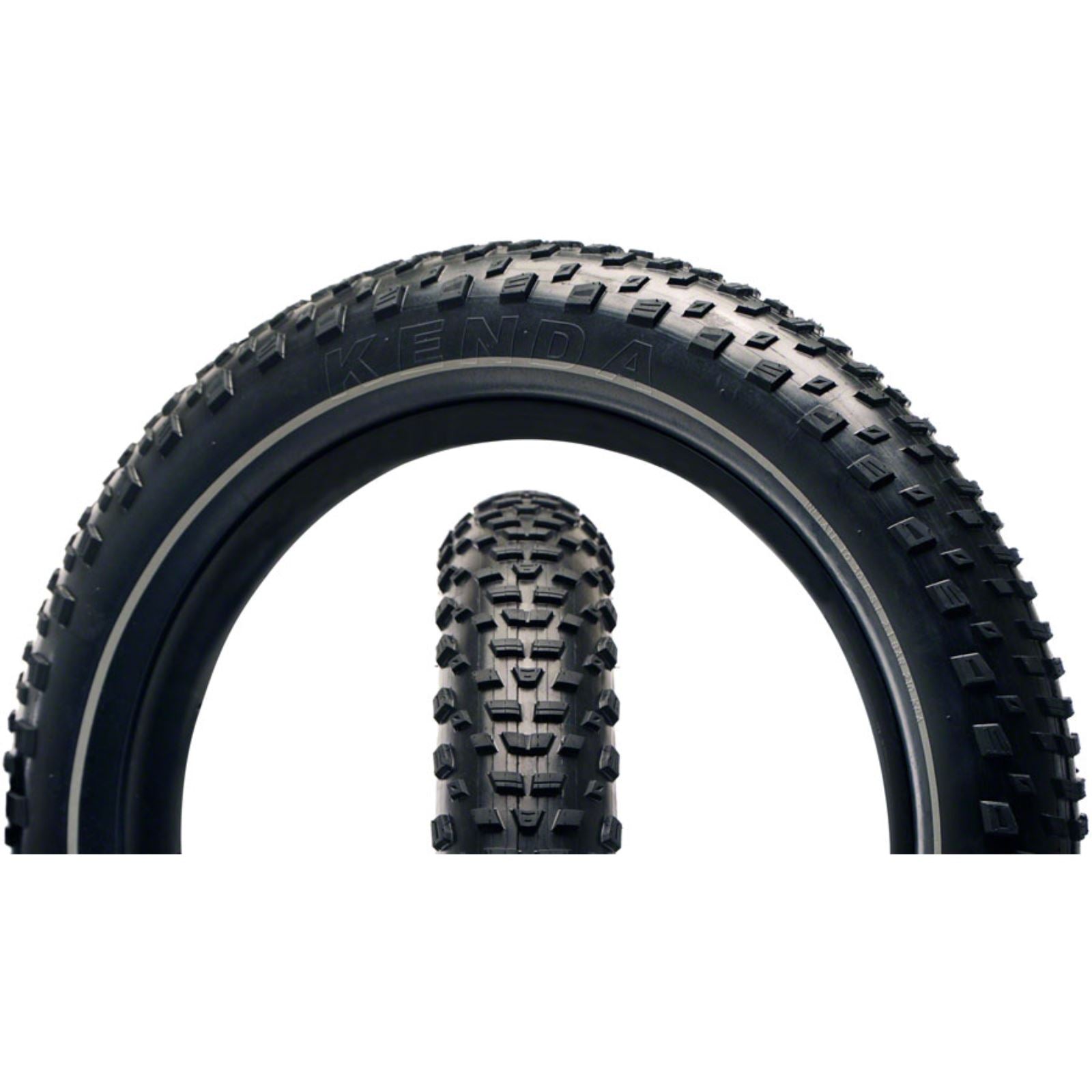 Kenda - Bicycle Booster Tire - 20 x 3.3 - Clincher - Wire - 30tpi - KS 214442_1341893