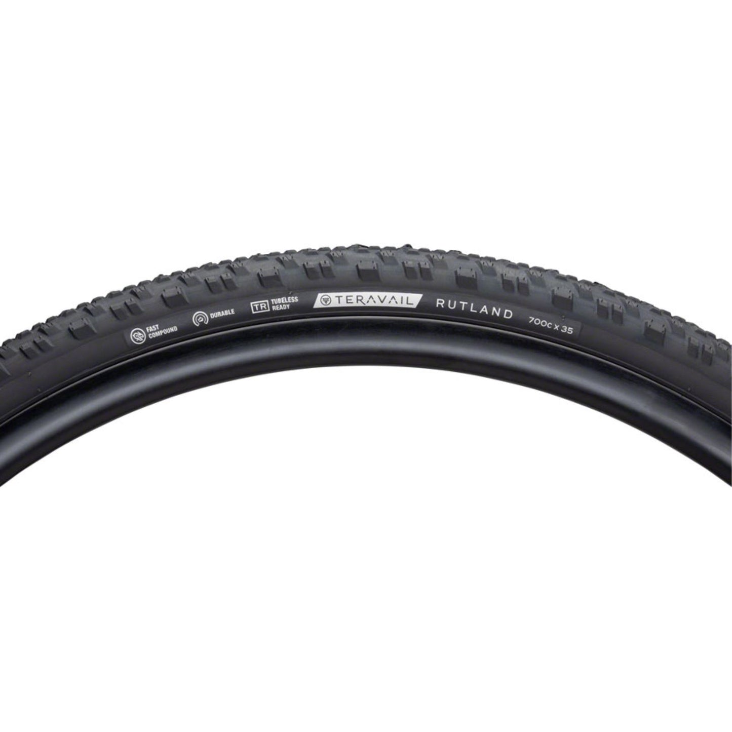 Teravail Rutland Tire - 700 x 35, Durable, Black, Fast Compound [MPN: 19-000333]_1341884