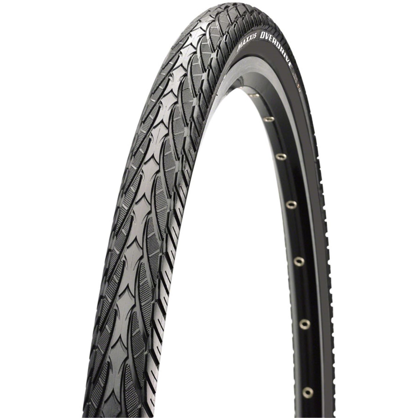 Maxxis - Bicycle Overdrive Excel Tire - 700 x 35, Clincher, Wire, Black, SilkShield TB00394100_1341974