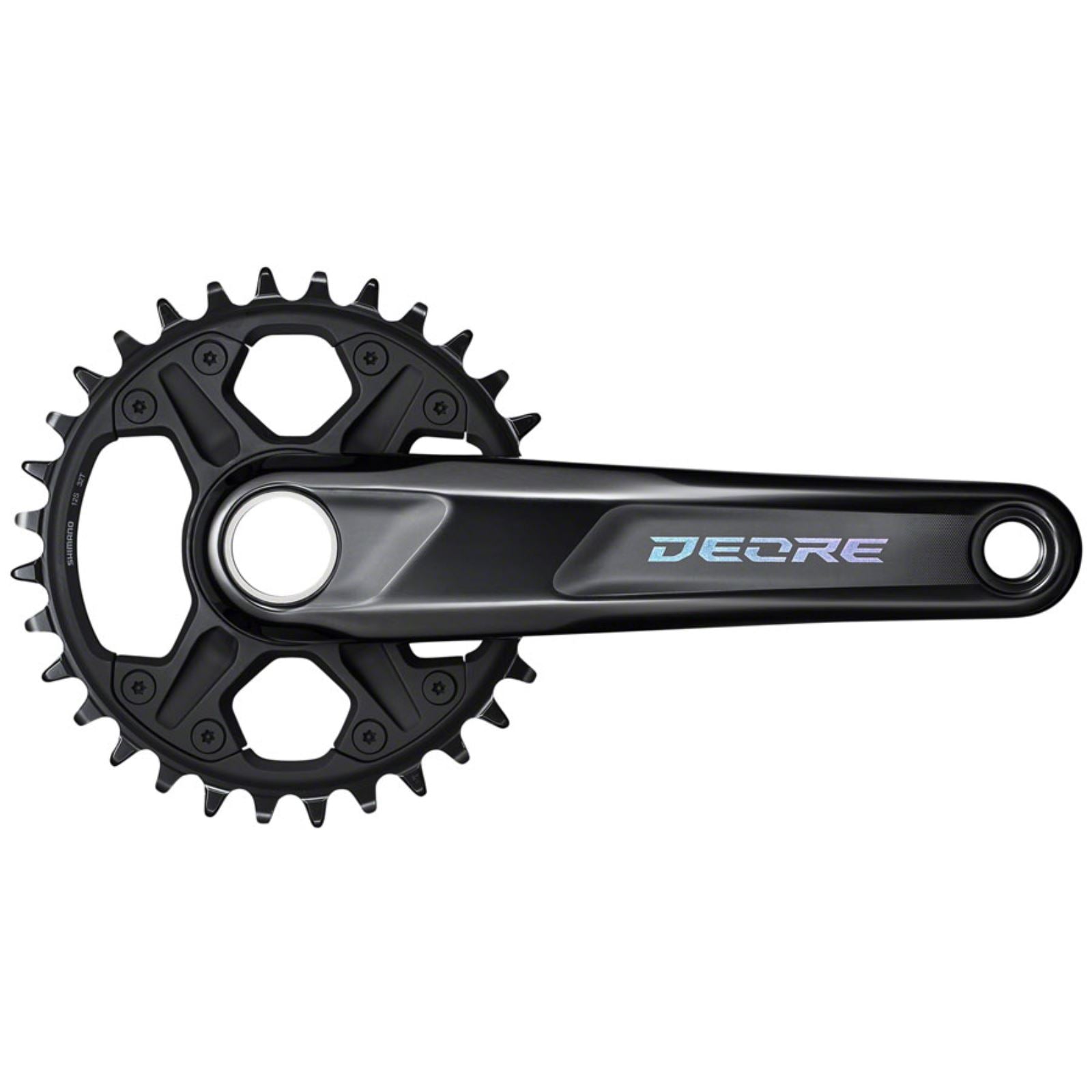 Shimano Deore FC-M6100-1 Crankset - 175mm, 12-Speed, 32t, Black [MPN: EFCM61001EXA2]_1342578