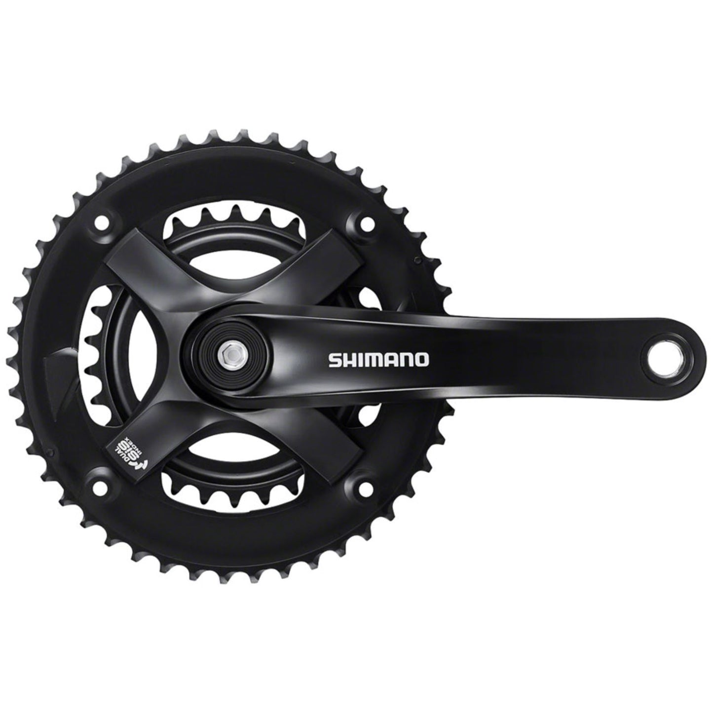Shimano FC-TY-501-2 Crankset - 170mm, 7/8-Speed, 46-30t, Black [MPN: EFCTY5012C60XLB]_1342712