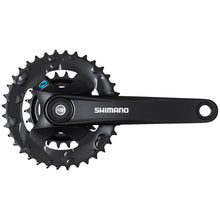 Shimano FC-M315-B2 Crankset - 170mm, 7/8-Speed, Riveted, Black [MPN: EFCM3152C62XL]_1342691