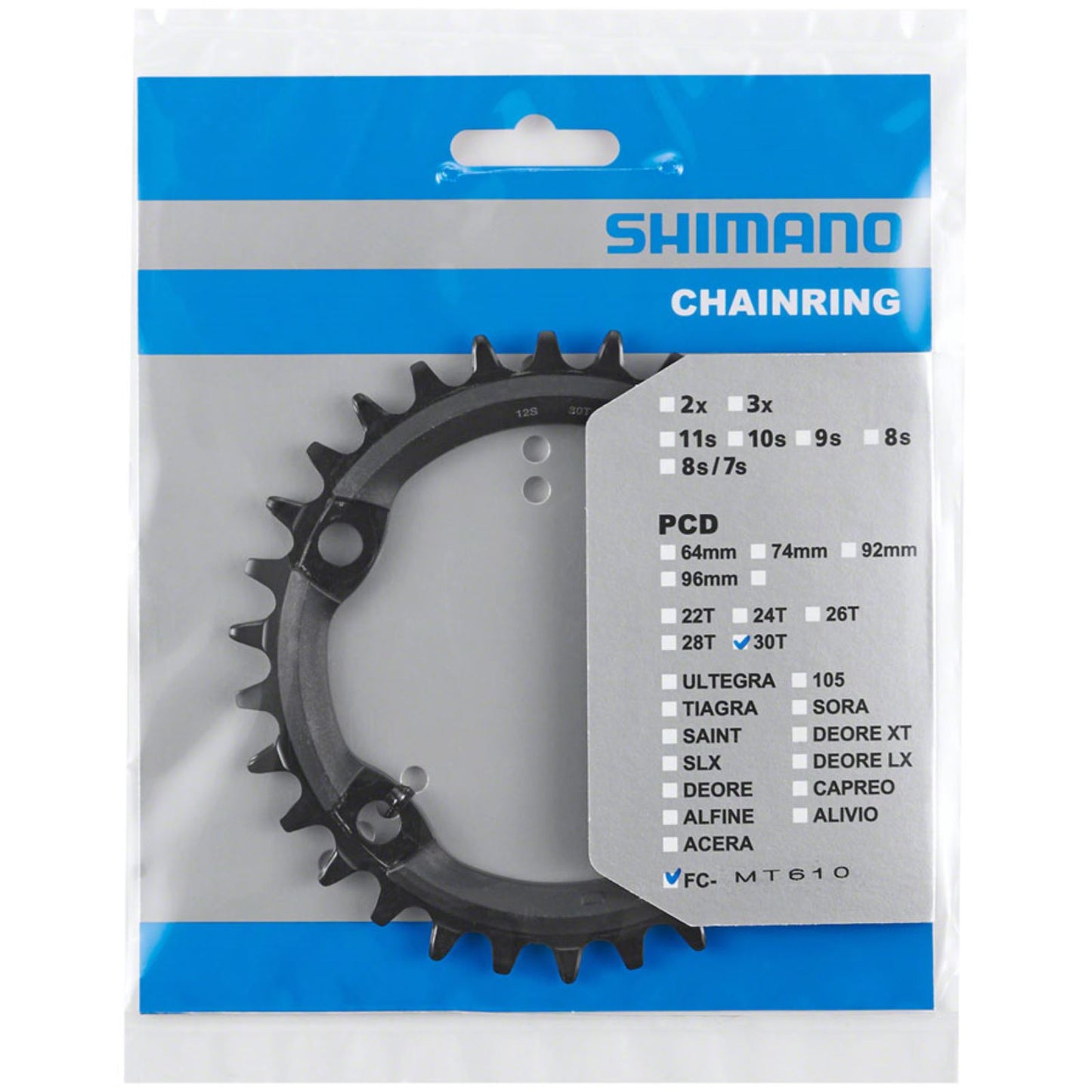 Shimano FC-MT610 Chainring - 30t [MPN: Y0K430000]_1342759