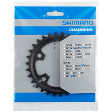 Shimano Chainring - 30t - 80mm BCD - For 2x10 and 2x11 - Black [MPN: Y0K630000]_1342725