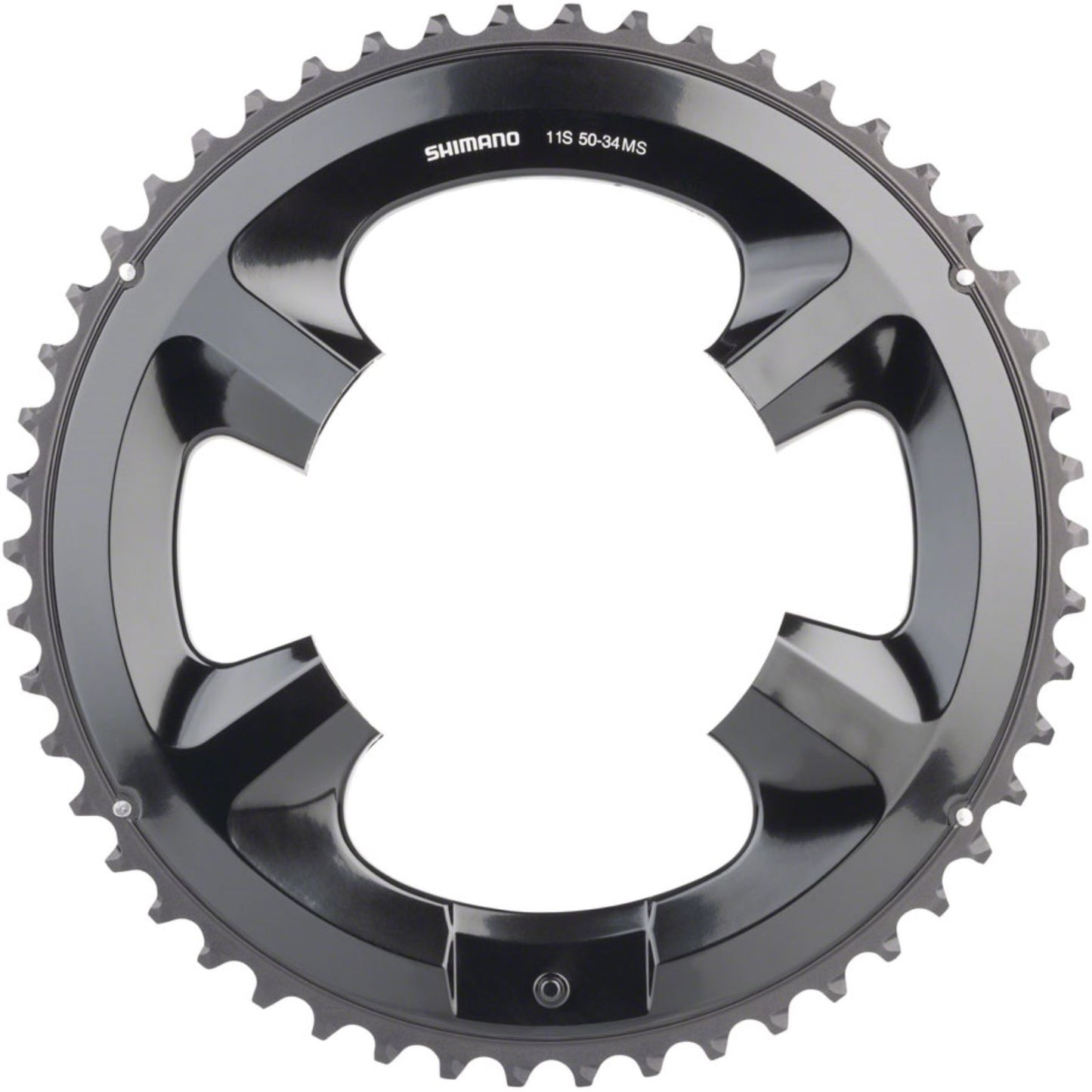Shimano Chainring - 50t - Asymmetric 110mm BCD - Black - MS - FC-RS510 [MPN: Y1WF98010]_1342728