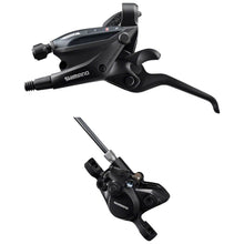 Shimano Shift/Brake Lever & Disc Brake Caliper Set - Left/Front Black [MPN: EEF5052KLFPRA100P3]_1342788