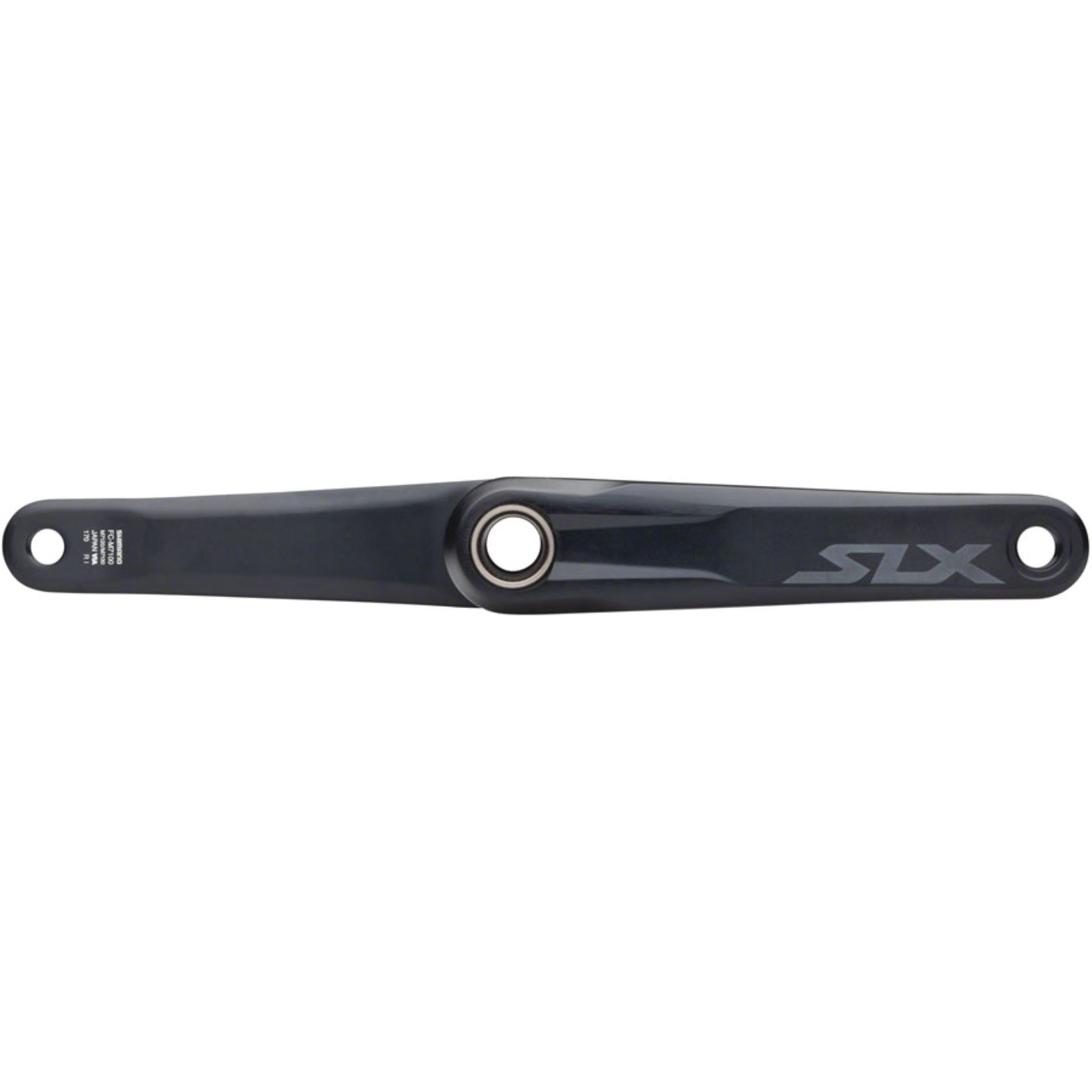 Shimano SLX FC-M7120-1 Crankset - 165mm, 12-Speed, Black [MPN: IFCM71201AXXT]_1342829