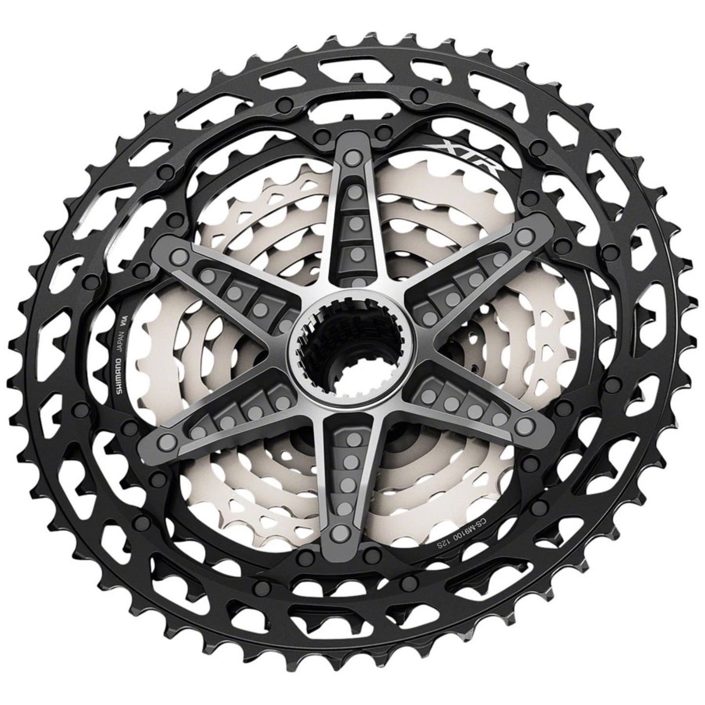 Shimano Cassette - 12-Speed - 10-51t - Black/Gray - Micro Spline [MPN: ICSM9101051]_1342892