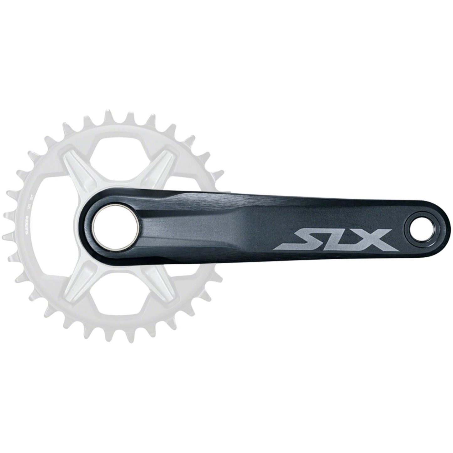 Shimano SLX FC-M7100-1 Crankset - 175mm, 12-Speed, Black [MPN: IFCM71001EXXT]_1342895
