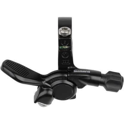Shimano Dropper Seatpost Remote - Left - Band Clamp Mount - Black [MPN: ESLMT500LALP]_1342897
