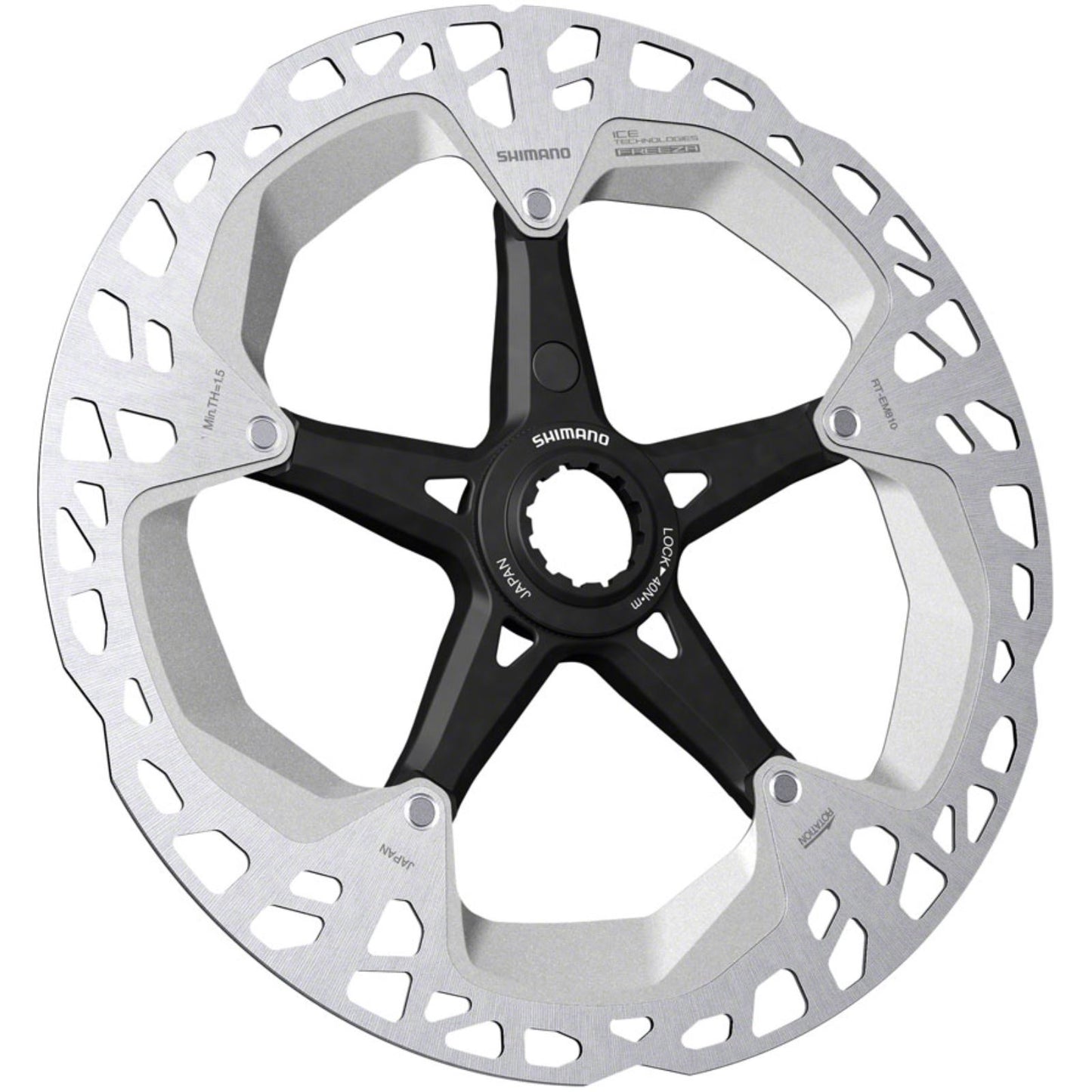 Shimano Disc Brake Rotor - 180mm - Center Lock - External Lockring [MPN: IRTEM810ME]_1342869