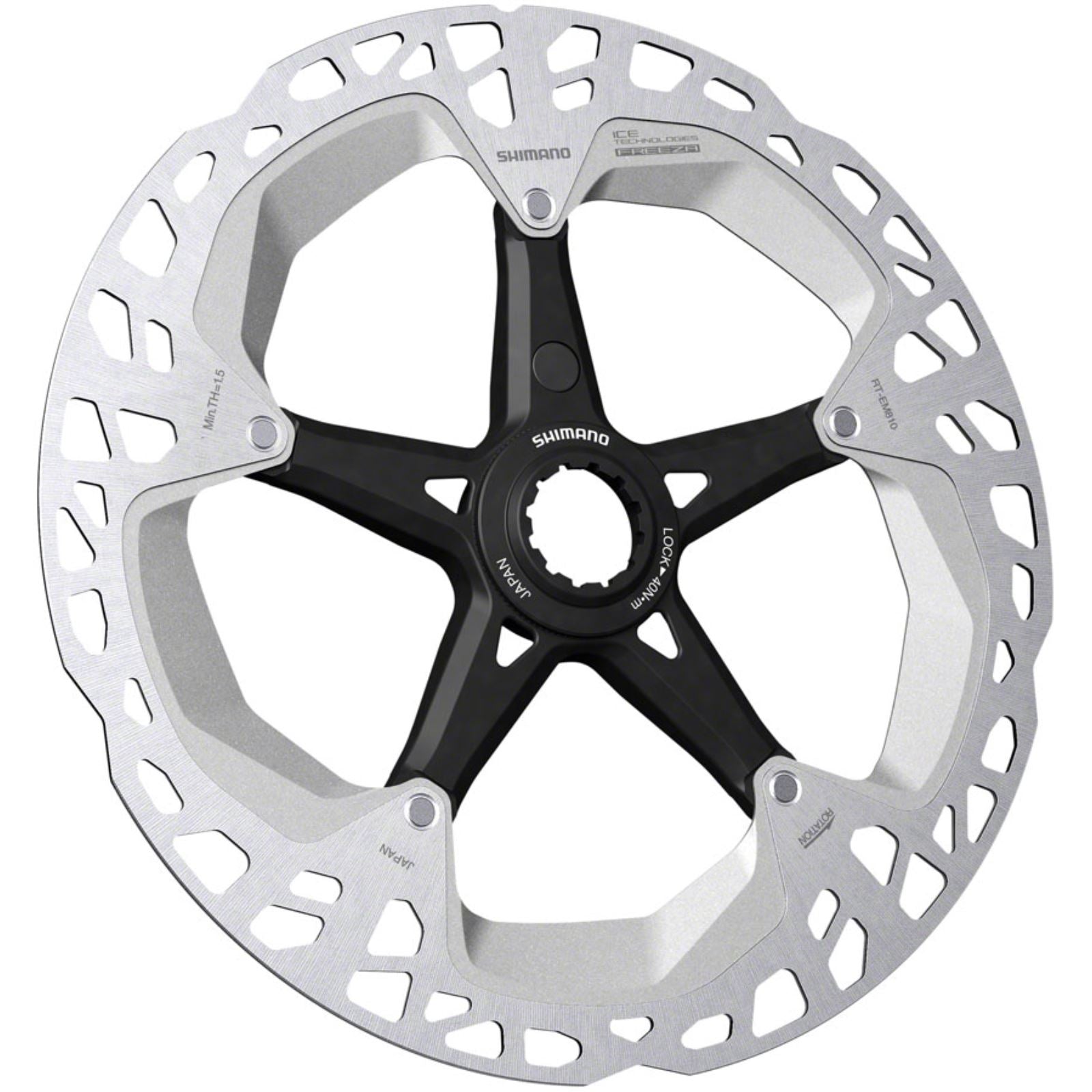 Shimano Disc Brake Rotor - 180mm - Center Lock - External Lockring [MPN: IRTEM810ME]_1342869