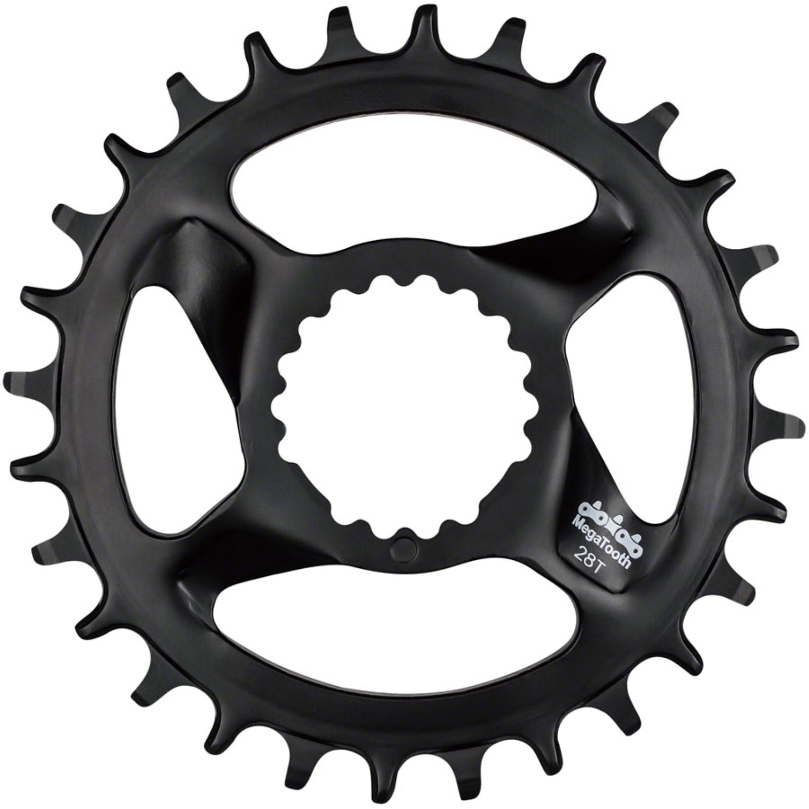 Full Speed Ahead Comet MegaTooth Direct Mount Chainring - 28t, Black [MPN: 380-0489025540]_1342874