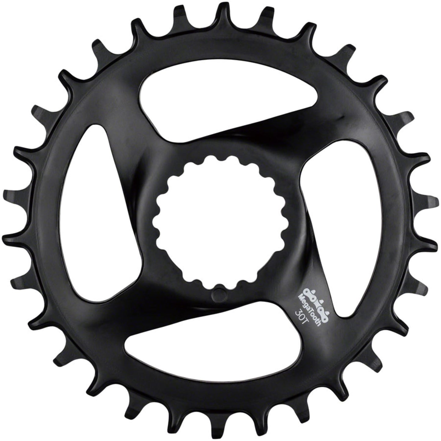 Full Speed Ahead Comet MegaTooth Direct Mount Chainring - 30t, Black [MPN: 380-0490026540]_1342876