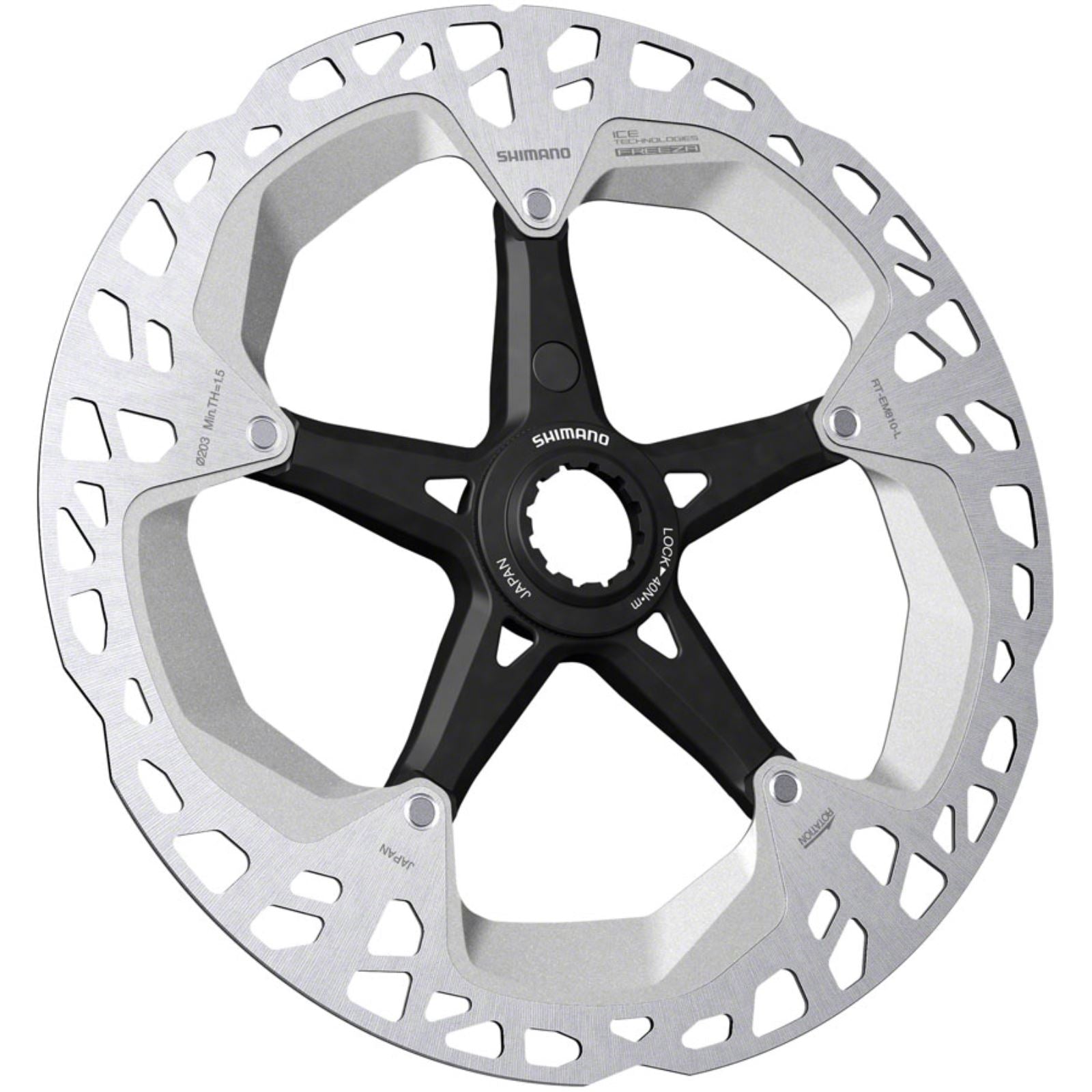 Shimano Steps RT-EM810 Disc Brake Rotor - 203mm [MPN: IRTEM810LE]_1342880