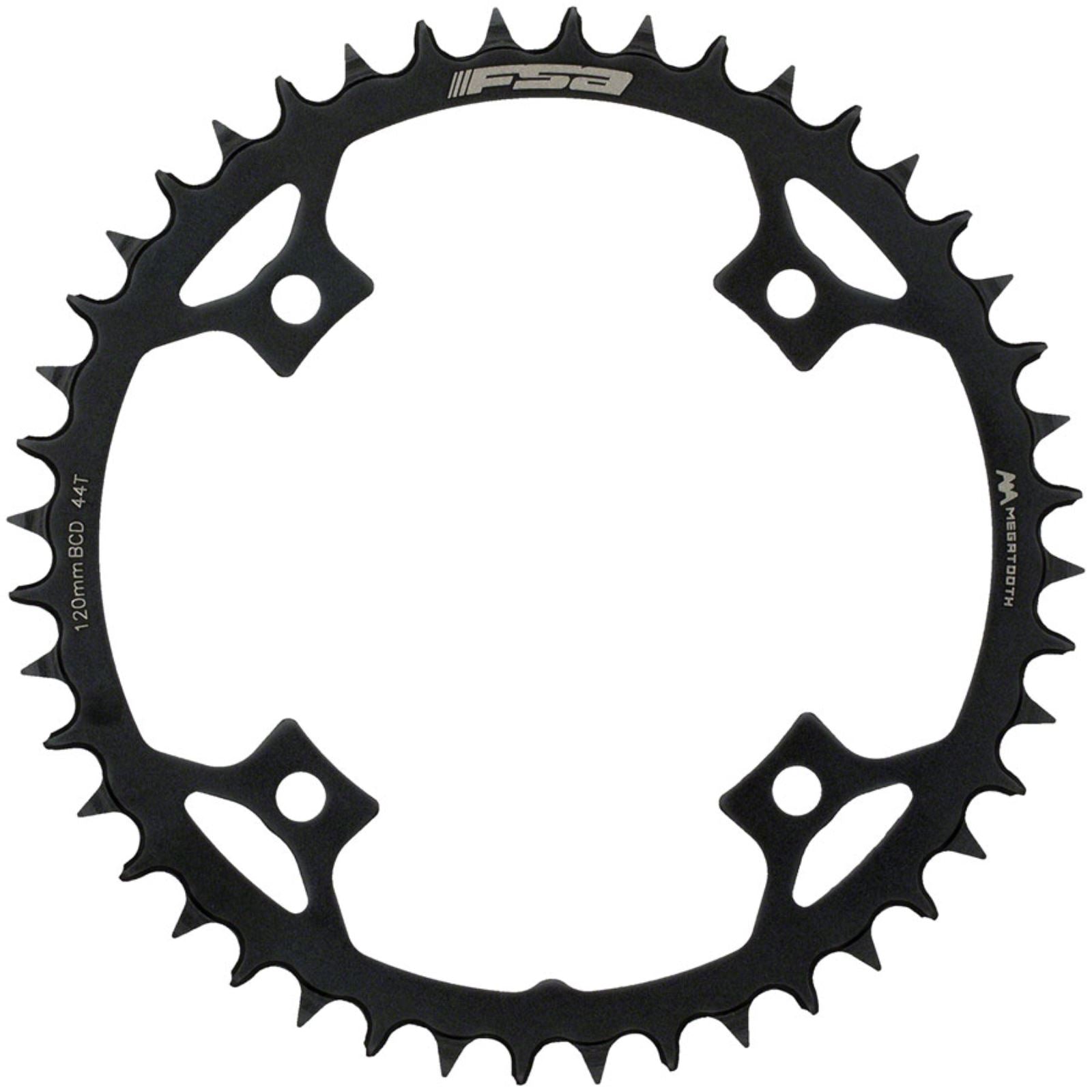 Full Speed Ahead Chainring - 44t, 120mm BCD, Aluminum, Black [MPN: 370-0165010050]_1342889