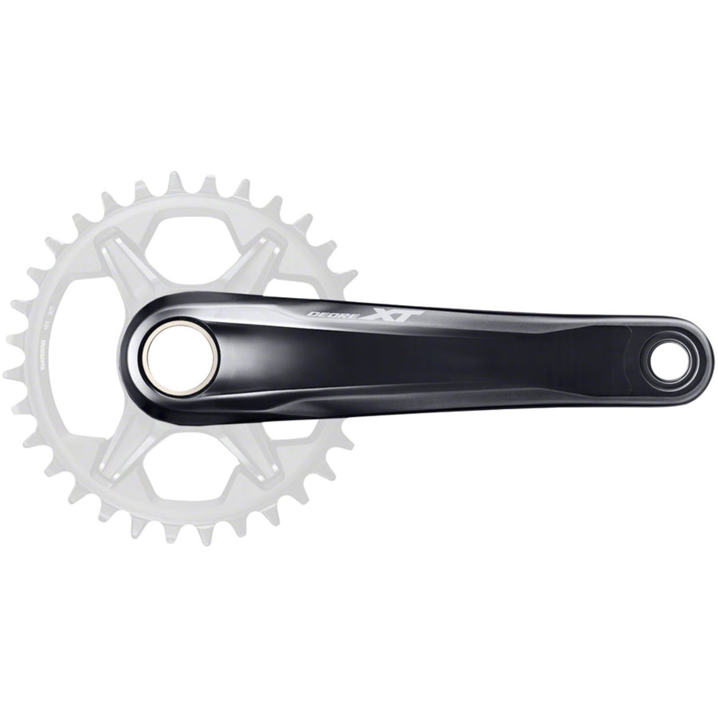 Shimano DEORE XT FC-M8130-1 Crankset - 170mm, 12-Speed, Black [MPN: IFCM81301CXXT]_1342945