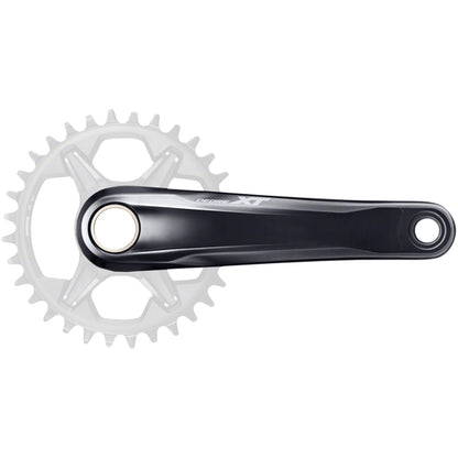 Shimano Deore XT FC-M8100-1 Crankset - 175mm, 12-Speed, 1x, Black [MPN: IFCM81001EXXT]_1342951