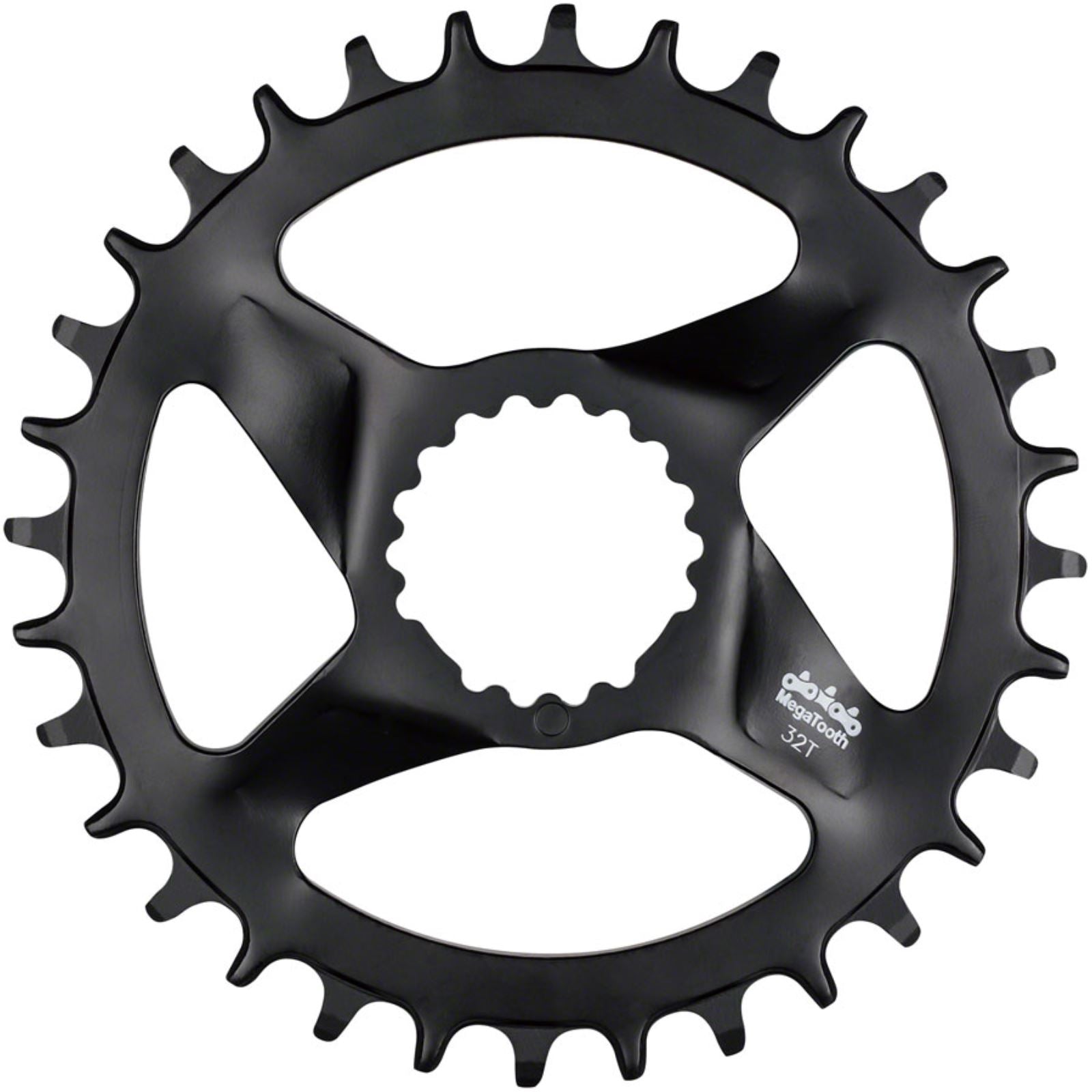 Full Speed Ahead Comet MegaTooth Direct Mount Chainring - 32t, Black [MPN: 380-0491027540]_1342954
