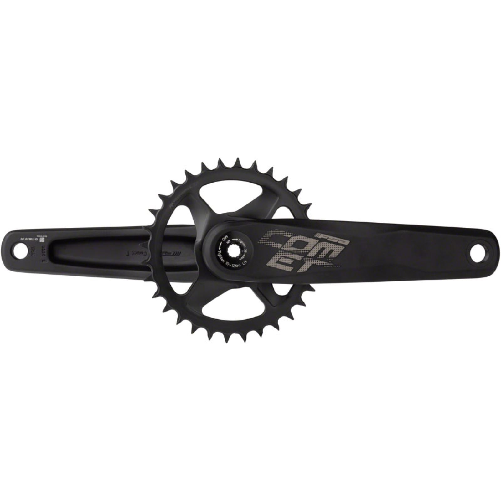 Full Speed Ahead Comet HD Modular 1x Crankset - 175mm, Shimano 12-Speed, 32t Black [MPN: 310-0374435050]_1342940