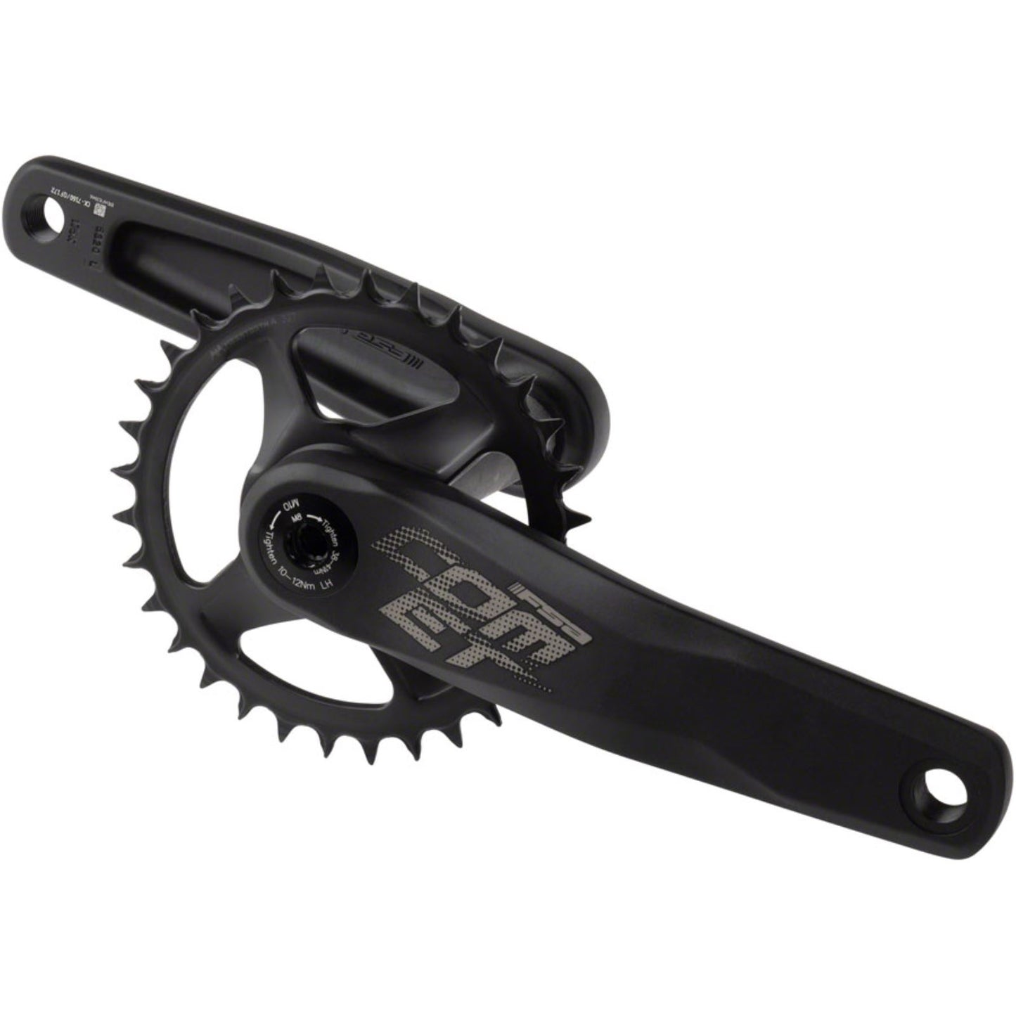 Full Speed Ahead Comet HD Modular 1x Crankset - 175mm, Shimano 12-Speed, 32t Black [MPN: 310-0374435050]_1342938