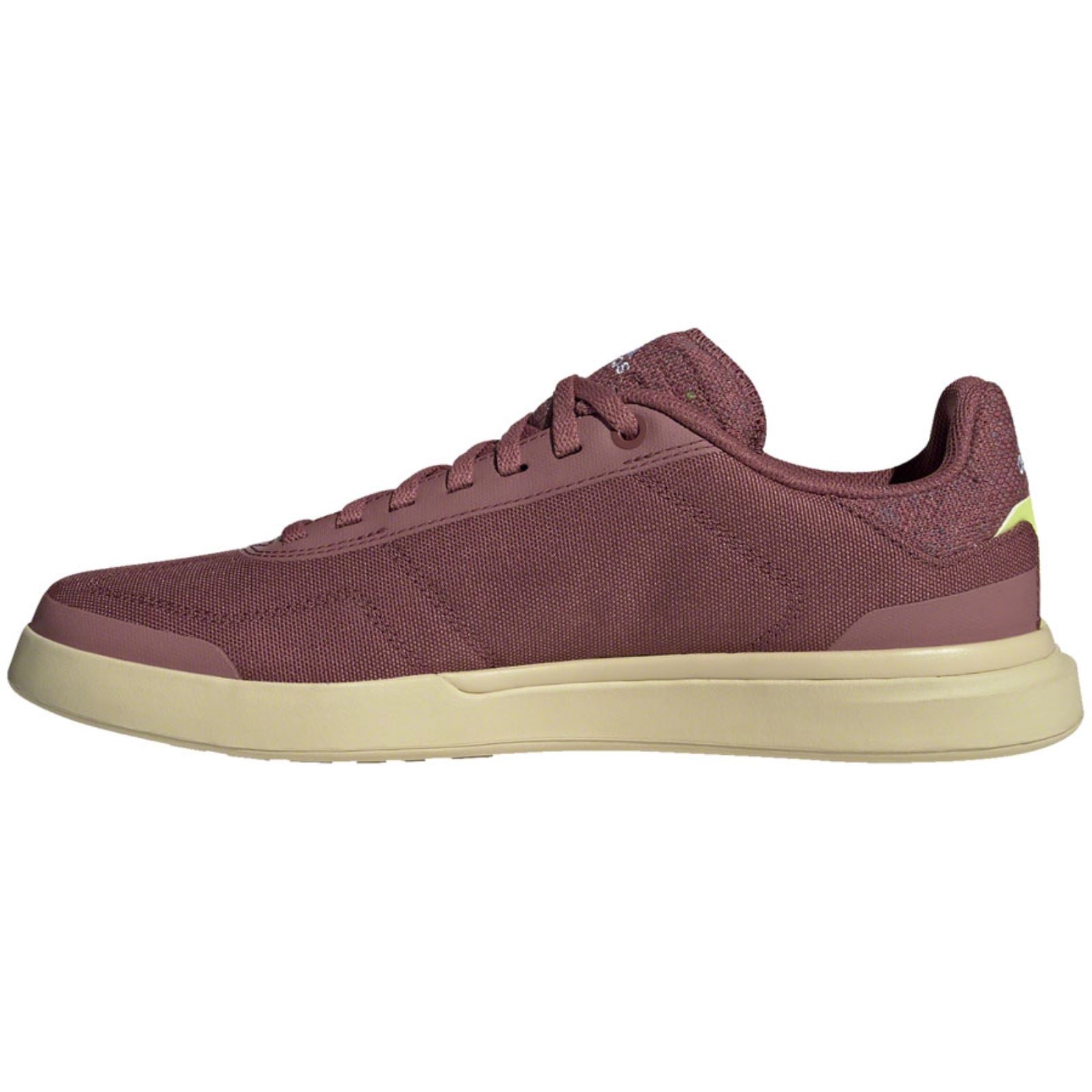 Five Ten Sleuth DLX Canvas Flat Shoes - Women's Quiet Crimson/Beige - Size 10 [MPN: GZ9867-10]_1343196