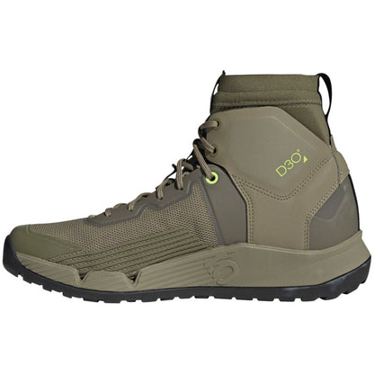 Five Ten Men's Trailcross Mid Pro Flat Shoes - Green/Black/Lime_1344521