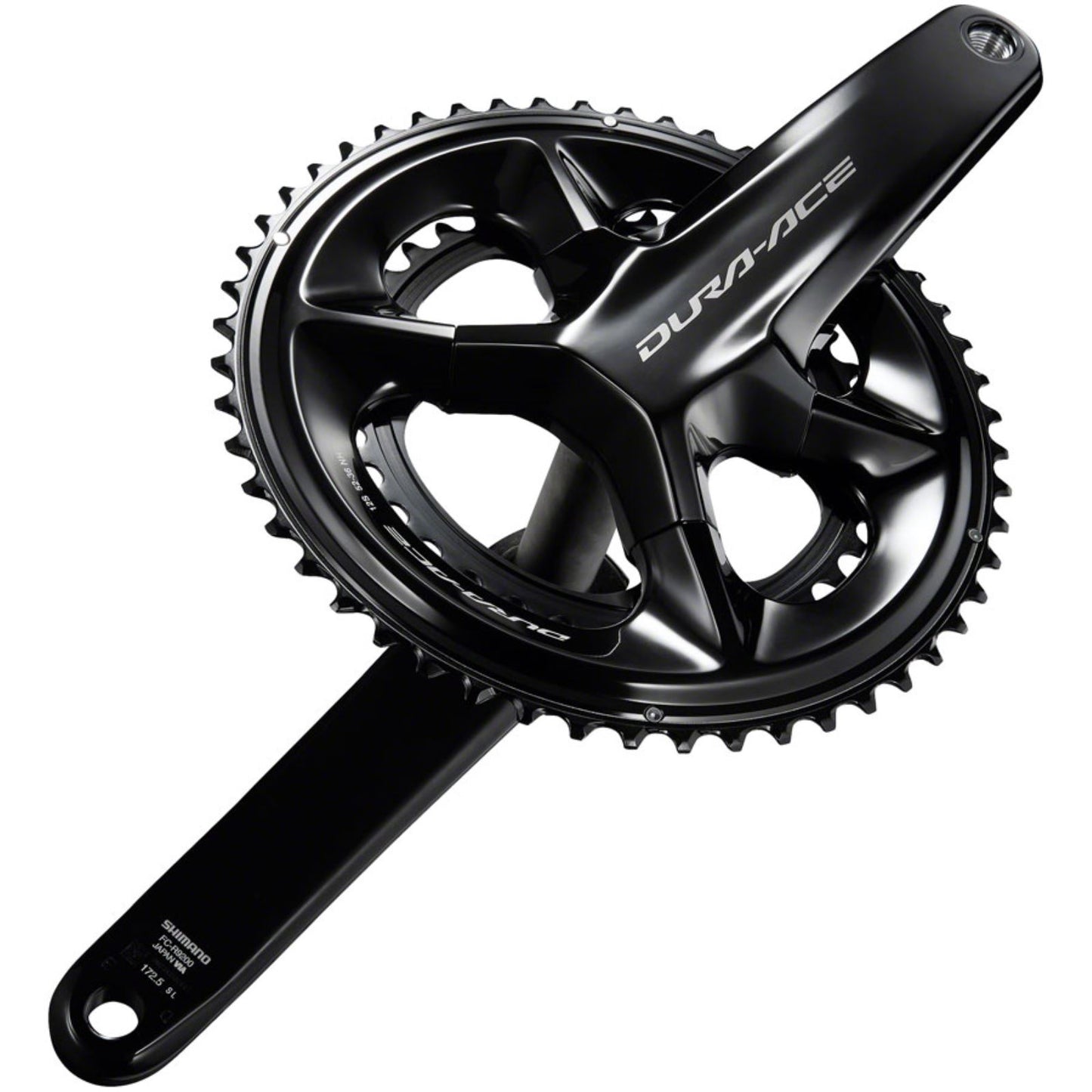 Shimano Dura-Ace FC-R9200 Crankset - 165mm, 12-Speed, 52/36T, Black [MPN: IFCR9200AX26]_1344793